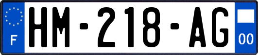 HM-218-AG