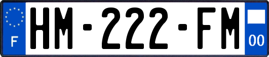 HM-222-FM