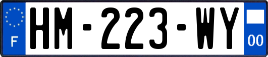 HM-223-WY