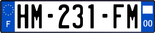 HM-231-FM