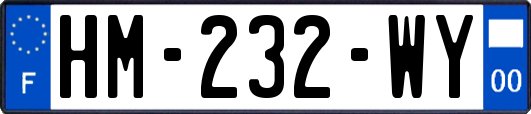 HM-232-WY