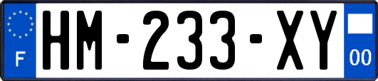 HM-233-XY