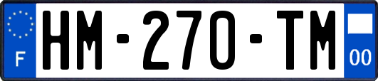 HM-270-TM