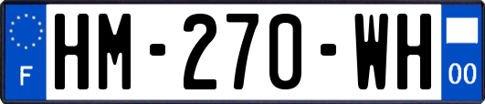 HM-270-WH
