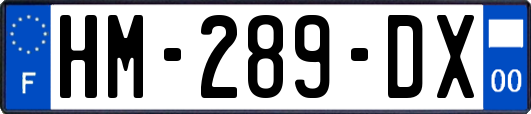 HM-289-DX