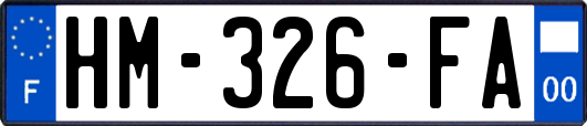 HM-326-FA