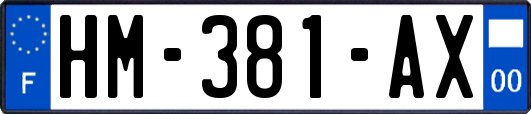 HM-381-AX