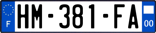 HM-381-FA