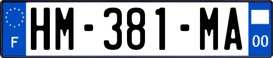 HM-381-MA