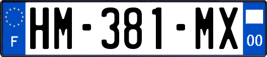 HM-381-MX