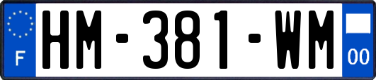 HM-381-WM
