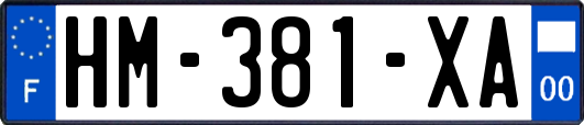 HM-381-XA