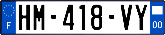 HM-418-VY