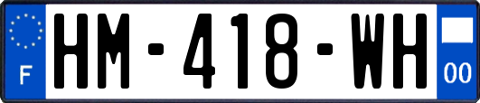 HM-418-WH