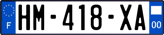 HM-418-XA