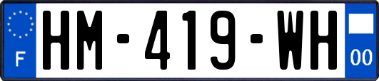 HM-419-WH
