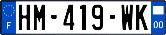 HM-419-WK