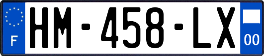 HM-458-LX