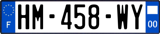 HM-458-WY