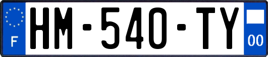 HM-540-TY