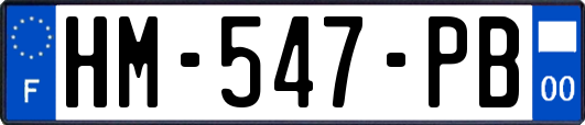 HM-547-PB