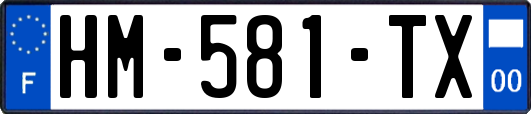 HM-581-TX