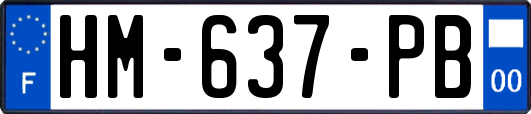 HM-637-PB