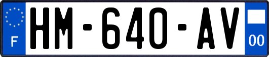 HM-640-AV