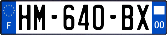 HM-640-BX