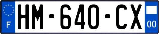 HM-640-CX