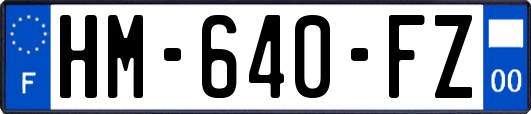 HM-640-FZ