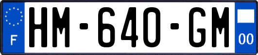 HM-640-GM