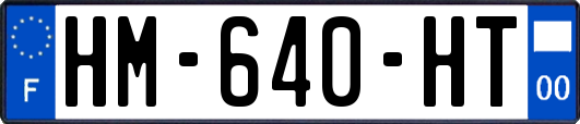 HM-640-HT