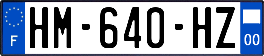 HM-640-HZ