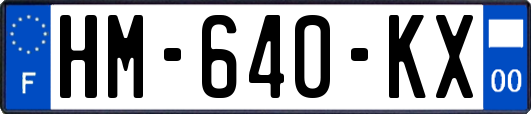 HM-640-KX