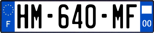 HM-640-MF