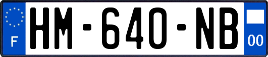HM-640-NB