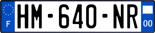 HM-640-NR