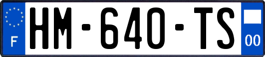 HM-640-TS