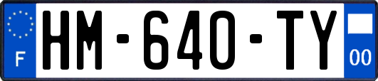 HM-640-TY
