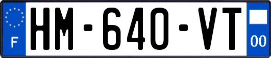 HM-640-VT