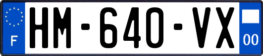 HM-640-VX