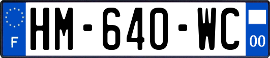 HM-640-WC