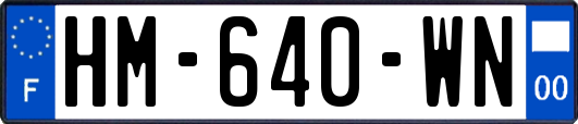 HM-640-WN