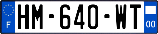 HM-640-WT