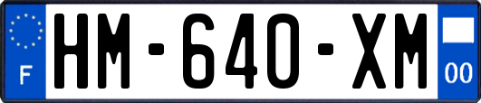 HM-640-XM
