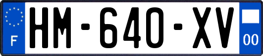 HM-640-XV