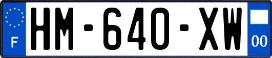 HM-640-XW