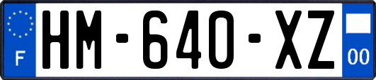 HM-640-XZ