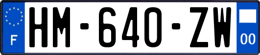 HM-640-ZW
